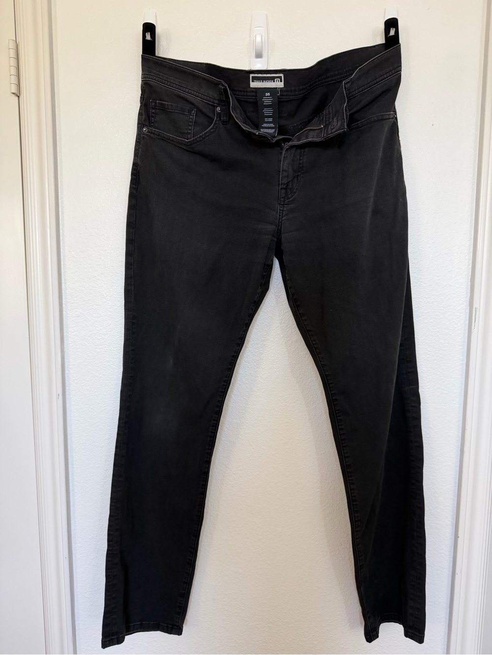 Travis Mathew Men’s Black Skinny Jeans